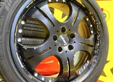 Колеса на дисках Linea Sport 5x100 c шинами Seiberling 215/45R17