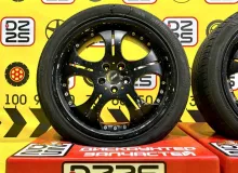 Колеса на дисках Linea Sport 5x100 c шинами Seiberling 215/45R17