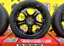 Колеса на дисках Linea Sport 5x100 c шинами Seiberling 215/45R17