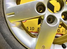 Колесо на диске Mitsubishi 6x139.7 c шиной Bridgestone 265/65R17