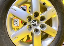 Колесо на диске Mitsubishi 6x139.7 c шиной Bridgestone 265/65R17