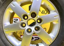 Колесо на диске Mitsubishi 6x139.7 c шиной Bridgestone 265/65R17