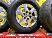 Колеса на дисках Mitsubishi 6x139.7 c шинами Bridgestone 265/65R17