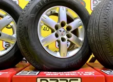 Колеса на дисках Mitsubishi 6x139.7 c шинами Bridgestone 265/65R17