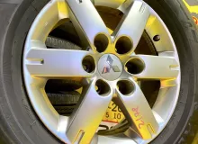 Колеса на дисках Mitsubishi 6x139.7 c шинами Bridgestone 265/65R17
