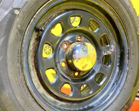 Колесо на диске Toyota 6x139.7 c шиной Dunlop 215/65R16