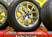 Колеса на дисках Schneder 5x114.3 c шинами Bridgestone 235/60R18