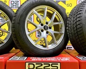 Колеса на дисках Schneder 5x114.3 c шинами Bridgestone 235/60R18
