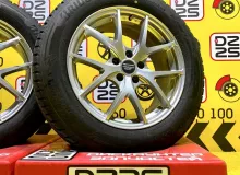 Колеса на дисках Schneder 5x114.3 c шинами Bridgestone 235/60R18