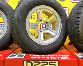 Колеса на дисках Weds 5x139.7 c шинами Triangle 225/70R16