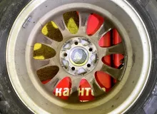 Колеса на дисках Weds Joker 5x100 c шинами Yokohama 185/60R15