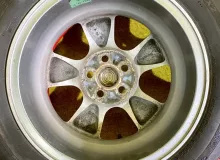Колеса на дисках Toyota 5x100 c шинами Bridgestone 185/60R15