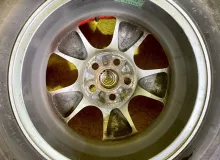 Колеса на дисках Toyota 5x100 c шинами Bridgestone 185/60R15