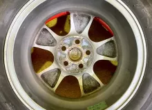 Колеса на дисках Toyota 5x100 c шинами Bridgestone 185/60R15