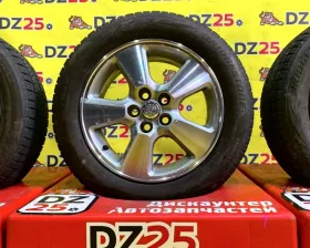Колеса на дисках Toyota 5x100 c шинами Bridgestone 185/60R15