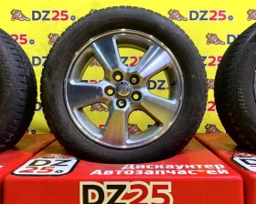 Колеса на дисках Toyota 5x100 c шинами Bridgestone 185/60R15
